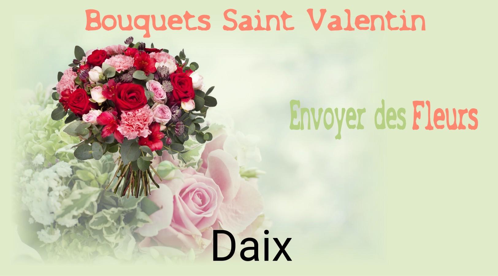 Roses de Saint-Valentin livrées à Daix